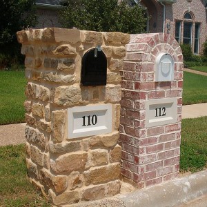 Brick Mailbox Design Ideas