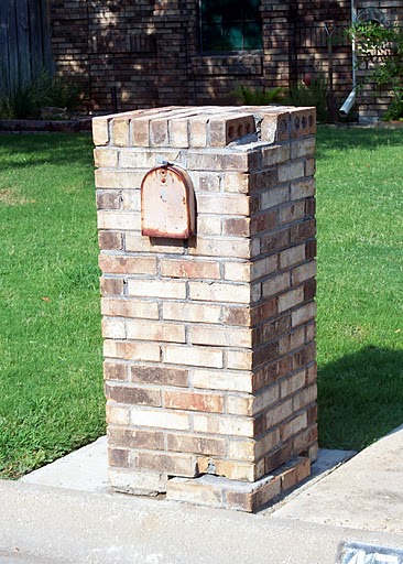 brick mailboxes