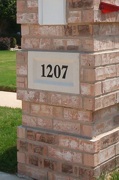 Brick Mailbox Designs